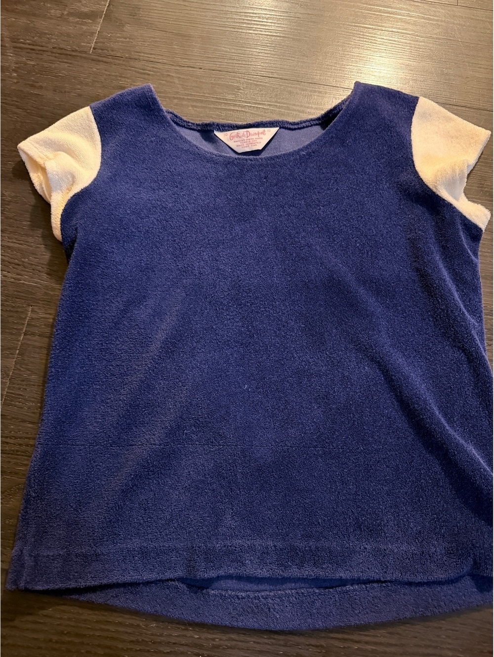 Vintage Gertrude Davenport Terry Cloth Top - 10